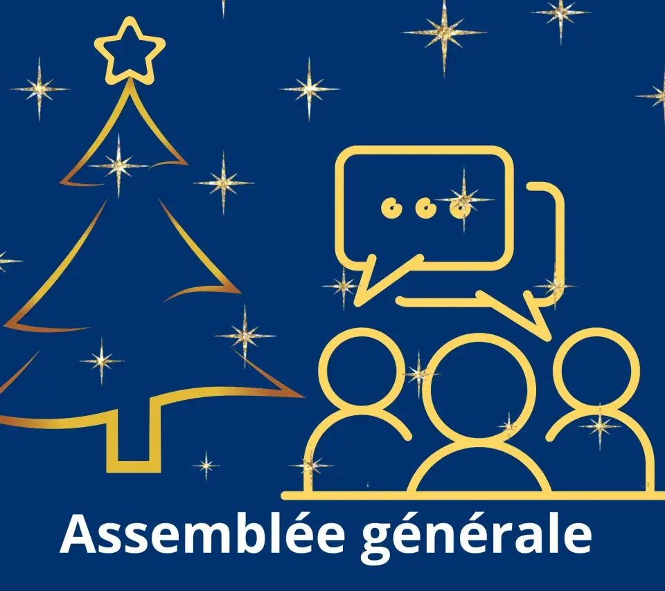 image assemblée et sapin de noël